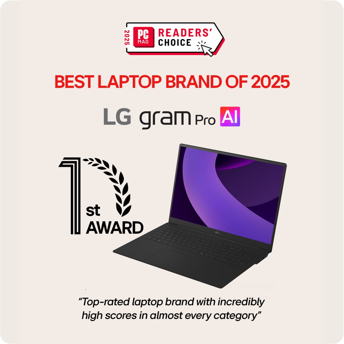 LG Gram Pro 17Z90TR-E 17 Hybrid AI Laptop - Intel® Core™ Ultra 7 255H, NVIDIA 17Z90TR-E.AD88A1 image gallery 2